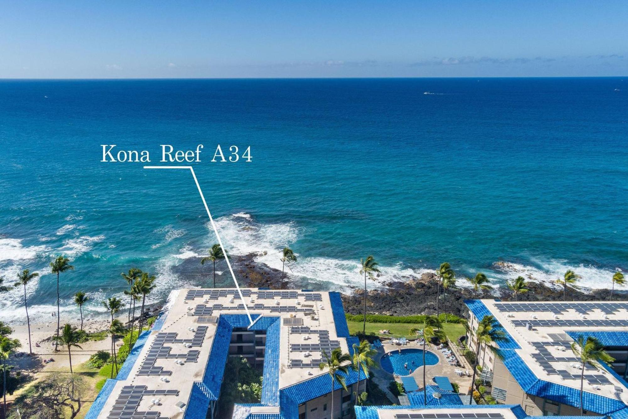 凯路亚-科纳Kona Reef A-34别墅 外观 照片